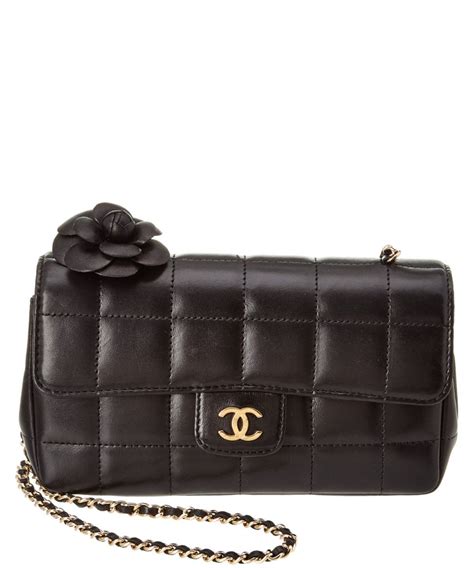 chanel chocolate bar handbag|Chanel lambskin chocolate bar flap.